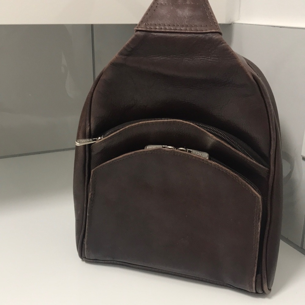 Piel Leather backpack purse